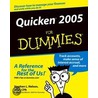 Quicken 2005 for Dummies by Jr Stephen L. Nelson