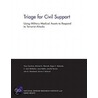 Triage for Civil Support door Michael A. Wermuth