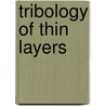 Tribology of Thin Layers by Iliuc