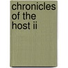 Chronicles Of The Host Ii door Brian D. Shafer