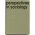 Perspectives in Sociology