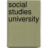 Social Studies University door 'Barter Publishing'