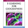 E-Learning for Geographers by Unknown