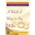 A World of Ways to Say I Do