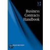 Business Contracts Handbook door Charles Boundy