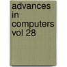 Advances In Computers Vol 28 door Yovits