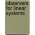 Observers for Linear Systems