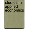 Studies in Applied Economics door Walras Lon