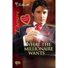 What the Millionaire Wants... door Metsy Hingle