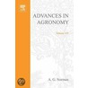 Advances in Agronomy, Volume 7 by A.G. Norman