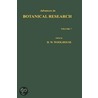 Advances in Botanical Research by Woolhouse