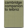 Cambridge Companion to Leibniz door Nicholas Jolley