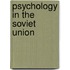 Psychology in the Soviet Union