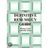 The Definitive Resume/cv Guide door Harman Usher