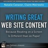 Writing Great Web Site Content by Natalie Canavor