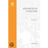 Advances In Catalysis Volume 22 door Unknown