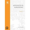 Advances in Agronomy, Volume 12 by A.G. Norman