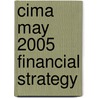 Cima May 2005 Financial Strategy door Cima