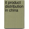 It Product Distribution In China door Inc. Icon Group International