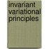 Invariant variational principles