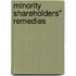 Minority Shareholders'' Remedies