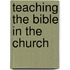 Teaching the Bible in the church