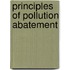 Principles of Pollution Abatement