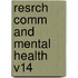 Resrch Comm and Mental Health V14