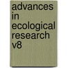 Advances In Ecological Research V8 by Unknown