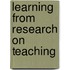 Learning from Research on Teaching