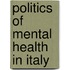 Politics of Mental Health in Italy
