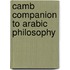 Camb Companion to Arabic Philosophy