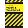 CliffsNotes Volpone & The Alchemist by Ph.D. James P. Mcglone