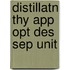 Distillatn Thy App Opt Des Sep Unit