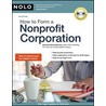 How to Form a Nonprofit Corporation door Anthony Mancuso