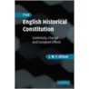 The English Historical Constitution door John Allison