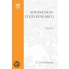 Advances in Food Research, Volume 22 by George F. Stewart