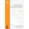 Advances in Virus Research, Volume 3 by Karl Maramorosch