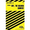 CliffsNotes Cry, the Beloved Country door Richard O. Peterson