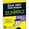 Excel 2007 Data Analysis For Dummies door Stephen L. Nelson Mba