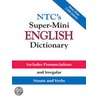 Ntc''s Super-mini English Dictionary door Richard Spears