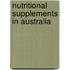 Nutritional Supplements in Australia