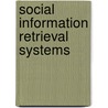 Social Information Retrieval Systems door Onbekend