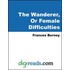 The Wanderer, Or Female Difficulties