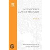 Advances in Cancer Research, Volume 8 door Jesse P. Greenstein