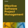 Effective Software Project Management by Robert K. Wysocki Phd
