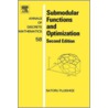 Submodular Functions and Optimization door Satoru Fujishige