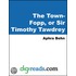 The Town-Fopp, or Sir Timothy Tawdrey