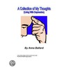 A Collection of My Thoughts (Volume 1) door Anna Ballard