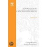 Advances in Cancer Research, Volume 14 door Jesse P. Greenstein